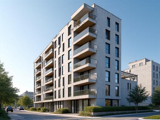 Moderner Wohnungsbau in Wien